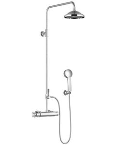 Dornbracht Madison shower set 34459360-28 with shower thermostat, projection of standing shower 420 mm, brushed brass