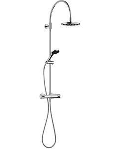Dornbracht shower set 34459892-06 with shower thermostat, projection standing shower 420 mm, platinum matt