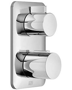 Dornbracht trim set 36425845-00 for concealed thermostat, with one-way volume control, chrome