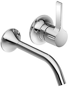 Dornbracht Vaia 36860809-28 for wall-mounted single lever mixer, without waste set, brushed brass