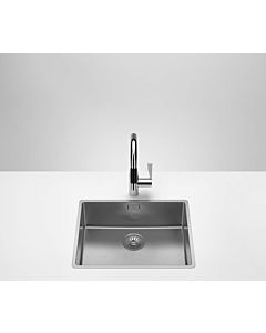 vasque à encastrer Dornbracht 38501003-85 500 x 400 x 175 mm, montage apparent ou encastré, acier inoxydable poli
