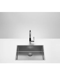 vasque à encastrer Dornbracht 38551003-85 550 x 400 x 175 mm, montage apparent ou encastré, acier inoxydable poli