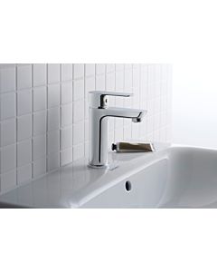 Duravit A . 2000 single-lever basin mixer A11040002010 XL-Size, chrome, pull rod, projection 180mm, without pull rod waste set