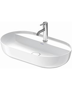 Duravit Luv washbasin 0380700000 70x40cm, ground, 2000 tap hole, without overflow, with tap hole bank, white
