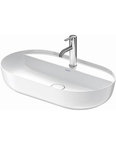 Duravit Luv washbasin 0380702600 70x40cm, ground, 2000 hole, without overflow, with tap hole bank, white/white
