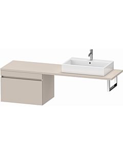Duravit DuraStyle vanity unit DS535409191 70 x 54.8 cm, taupe, for console, 2000 pull-out