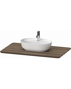 Duravit Luv washbasin console LU946407777 98.8 x 59.5 cm, made of solid wood, with 2000 cutout, walnut