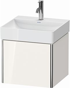 Duravit XSquare Meuble sous lavabo XS405902222 48,4x39,7x46cm, 1 tiroir coulissant, blanc très brillant