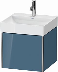 Duravit XSquare Meuble sous lavabo XS405904747 48,4x39,7x46cm, 1 tiroir, pierre Blue très brillant