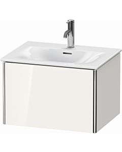 Duravit XSquare Meuble sous lavabo XS422202222 61x39,7x47,8cm, blanc très brillant, 1 tiroir