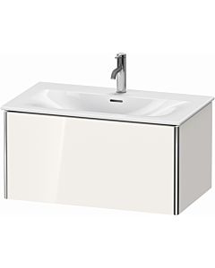 Duravit XSquare Meuble sous lavabo XS422408585 81x39,7x47,8cm, blanc très brillant, 1 tiroir