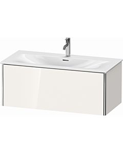 Duravit XSquare Meuble sous lavabo XS422502222 101x39,7x47,8cm, blanc très brillant, 1 tiroir