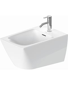 Duravit Viu wall Bidet 22921500001 knows WonderGliss, 37x57cm, with overflow, with cock hole bank