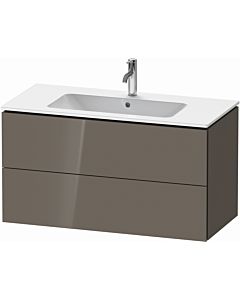 Duravit L-Cube Duravit L-Cube LC624208989 Flannel Gray high gloss, 102x55.5x48.1cm, 2 pull-outs