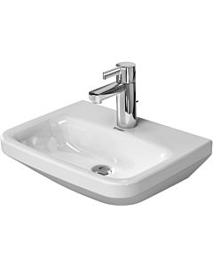 Duravit DuraStyle Handwaschbecken 07084500001 45 x 33,5 cm, weiss, wondergliss, ohne Überlauf