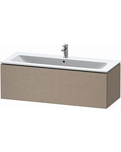 Duravit L-Cube vanity unit LC614307575 122 x 48, 2000 cm, linen, 2000 pull-out, wall-hung