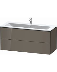 Duravit L-Cube Duravit L-Cube LC624308989 Flannel Gray high gloss, 122x55x48.1cm, 2 pull-outs