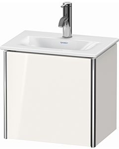Duravit XSquare Meuble sous lavabo XS4220R8585 43x39,7x30,8cm, à charnière droite, blanc très brillant, 1 porte