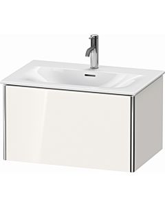 Duravit XSquare Meuble sous lavabo XS422302222 71x39,7x47,8cm, blanc très brillant, 1 tiroir