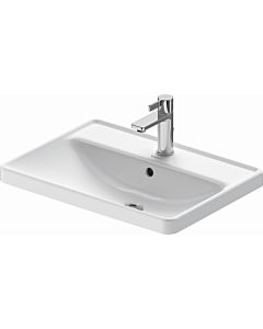 Duravit D-Neo built-in washbasin 0357600027 60x43.5cm, installation from above, tap hole and tap platform, overflow, white