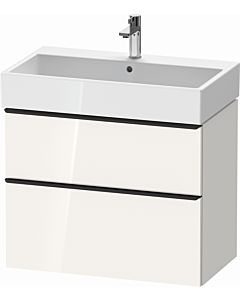 Duravit D-Neo vanity unit DE437302222 78.4 x 44.2 cm, Weiß Hochglanz , wall- 2000 , match2 drawer, 2000 pull-out
