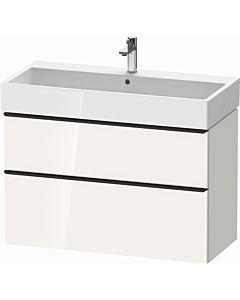 Duravit D-Neo meuble sous-vasque DE437402222 98,4 x 44,2 cm, Weiß Hochglanz , 2000 , tiroir 2000 coulissant match2