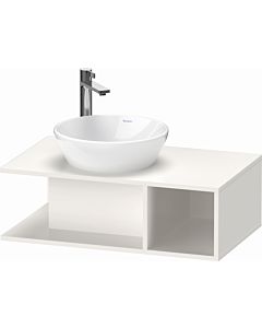 Duravit D-Neo meuble sous-vasque DE491802222 80 x 48 cm, Weiß Hochglanz , 2000 , compartiment 2000 , plaque console match2