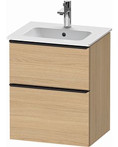 Duravit D-Neo vanity unit DE436003030 51 x 40.2 cm, natural oak, wall-mounted, 2000 drawer, 2000 pull-out