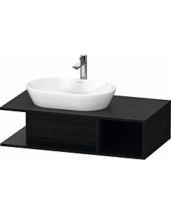 Duravit D-Neo meuble sous-vasque DE492901616 100 x 55 cm, chêne noir, 2000 , compartiment 2000 , plaque console match1