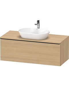 Duravit D-Neo vanity unit DE494903030 120 x 55 cm, natural oak, wall-mounted, 2000 pull-out, 2000 console plate