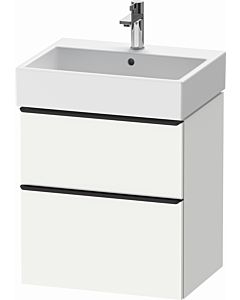 Duravit D-Neo vanity unit DE437101818 58.4 x 44.2 cm, Weiß Matt , wall- 2000 , match2 drawer, 2000 pull-out