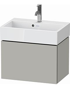 Duravit L-Cube vanity unit LC611900707 58.4x39.1x39.4cm, 2000 pull-out, wall-mounted, concrete gray matt