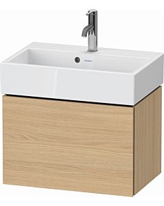 Duravit L-Cube vanity unit LC611903030 58.4x39.1x39.4cm, 2000 pull-out, wall-mounted, natural oak