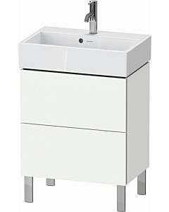 Duravit L-Cube Waschtisch-Unterschrank LC667901818 58,4x39,1x58,2cm, 2 Auszüge, stehend, weiß matt