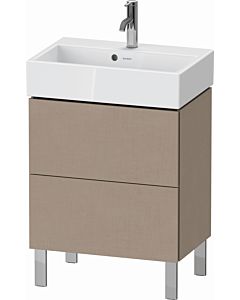 Duravit L-Cube Vanity unit LC667907575 58.4x39.1x58.2cm, 2 drawers, standing, linen