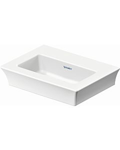 Duravit White Tulip hand washbasin 0737450070 45x33cm, without overflow, with tap platform, without tap hole