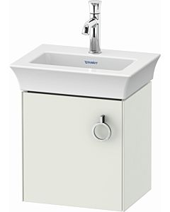 Duravit White Tulip vanity unit WT4250L3636 38.4 x 29.8 cm, white silk 2000 , wall-hung, match1 door with handle, left