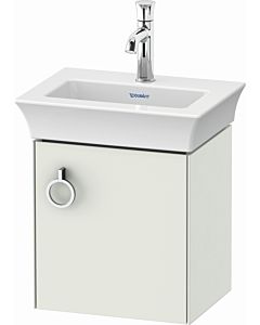 Duravit White Tulip vanity unit WT4250R3636 38.4 x 29.8 cm, white satin finish, wall hung, 2000 door with handle, right