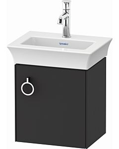 Duravit White Tulip vanity unit WT4250R5858 38.4 x 29.8 cm, Graphit , wall hung, 2000 door with handle, right