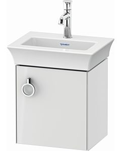 Duravit White Tulip vanity unit WT4250R8585 38.4 x 29.8 cm, Weiß Hochglanz , wall hung, 2000 door with handle, right