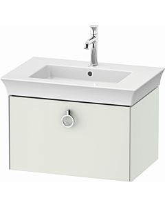 Duravit White Tulip vanity unit WT425103636 68.4 x 45.8 cm, white silk 2000 , wall-hung, match1 pull-out with handle
