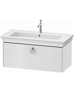 Duravit White Tulip vanity unit WT425208585 98.4 x 45.8 cm, Weiß Hochglanz , wall- 2000 , match2 pull-out with handle