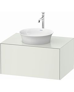 Duravit White Tulip vanity unit WT497503636 80 x 55 cm, white silk 2000 , wall-hung, match1 pull-out, 2000 console plate