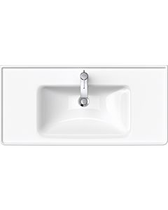 Duravit D-Neo furniture washbasin 2367100000 100.5 x 48 cm, with tap hole, with overflow, with tap hole bench