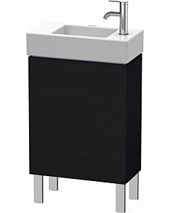 Duravit L-Cube Waschtisch-Unterschrank LC6751L1616 48x24x58,1cm, stehend, Tür links, Eiche schwarz