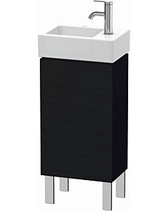 Duravit L-Cube vanity unit LC6793L1616 36.4x24.1x58.1cm, standing, door on the left, black oak