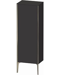 Duravit high cabinet XV1326LB180 50x36x133cm, matt champagne, door on the left, graphite super matt