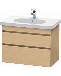 Duravit DuraStyle vanity unit DS648403030 80 x 45.3 cm, natural oak, 2 drawers, wall-hung