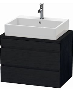 Duravit DuraStyle vasque DS530601616 70 x 47,8 cm, chêne noir, pour console, 2 tiroirs