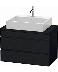 Duravit DuraStyle vasque DS530701616 80 x 47,8 cm, chêne noir, pour console, 2 tiroirs